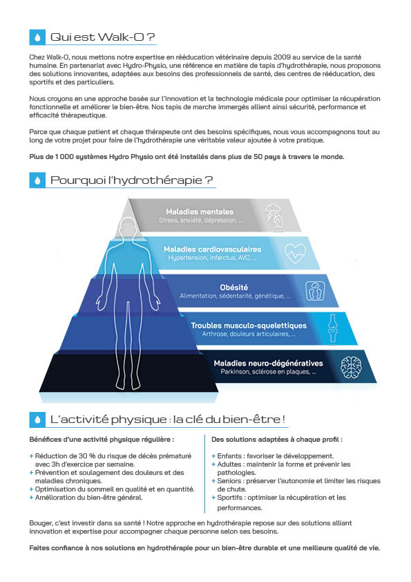 plaquette de communication haut de gamme Walk-O
