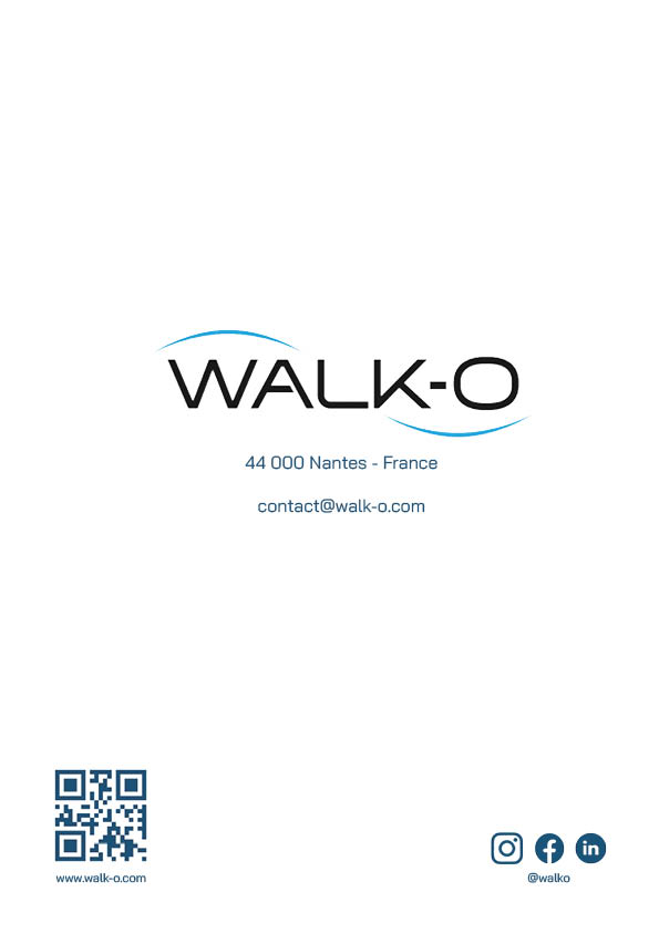 plaquette de communication haut de gamme Walk-O